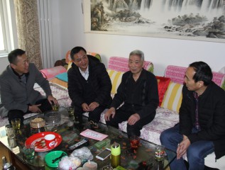 歲寒時節(jié)見真情 組織關懷暖人心