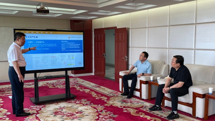 昆侖嘉達(dá)新能源、昆侖水燃寶公司董事長(zhǎng)耿佳瑞蒞臨裝備公司考察